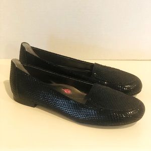Ros Hommerson Black Loafers - fits 8.5!!!